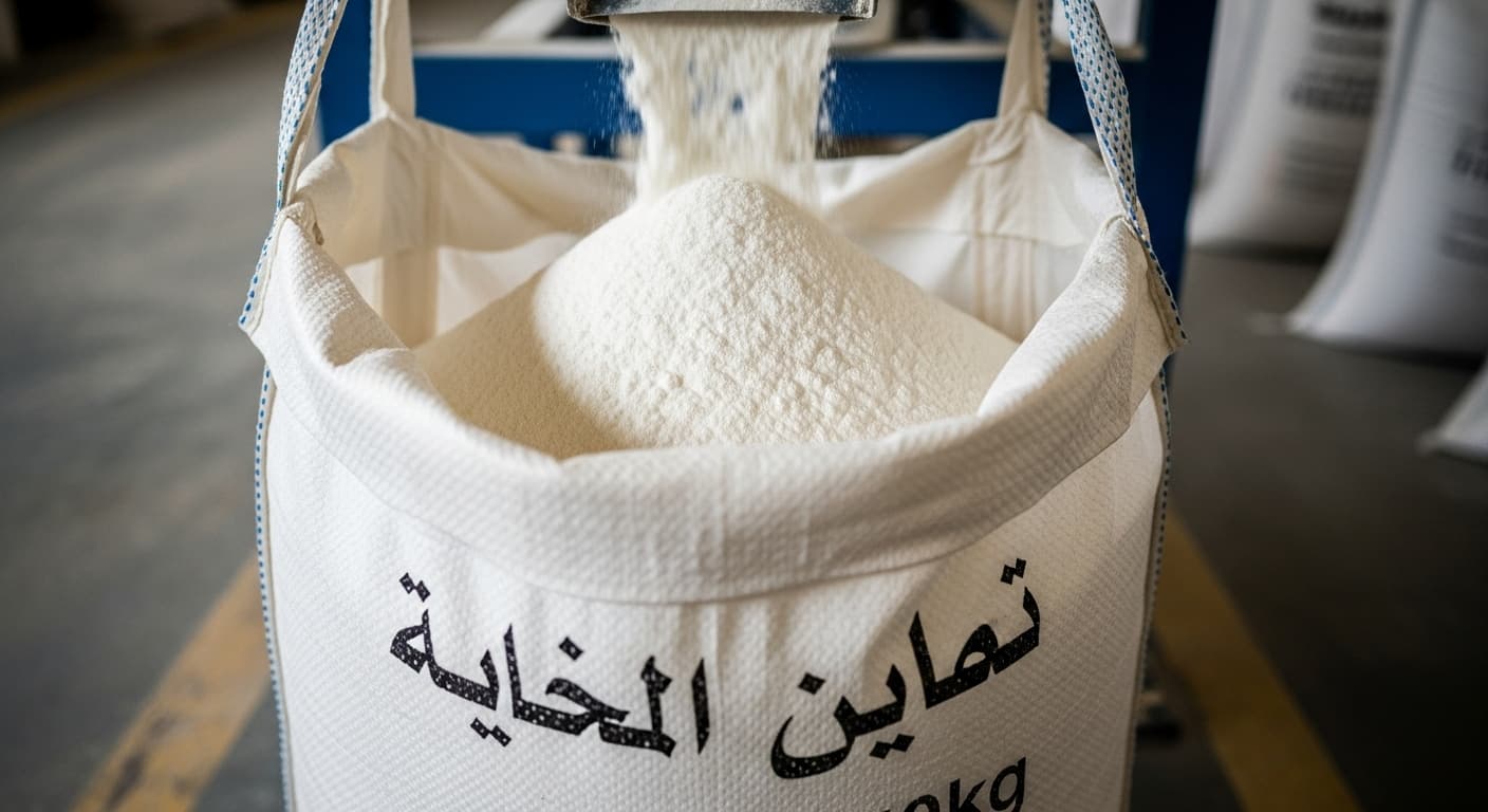 نشاء الكسافا النيجيري النقي — جودة صناعية للتصدير العالمي